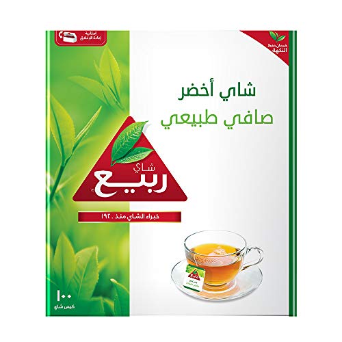 Rabea Naturally Green tea 100 Teabags