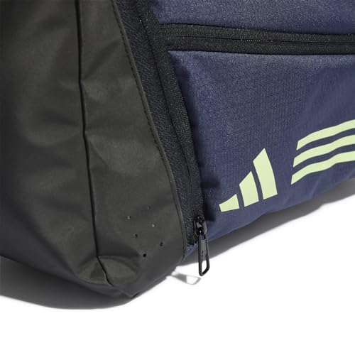 Adidas Unisex Essentials 3-Stripes Duffel Bag, Shadow Navy/Green Spark, XS – Ansicht 5