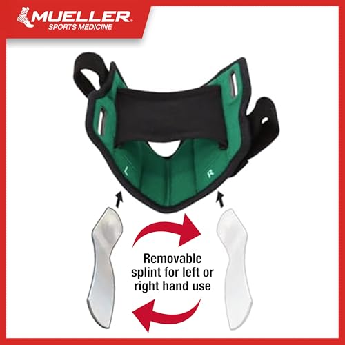 image for MUELLER Sports Medicine Reversible Green Wrist Brace for Men and Women