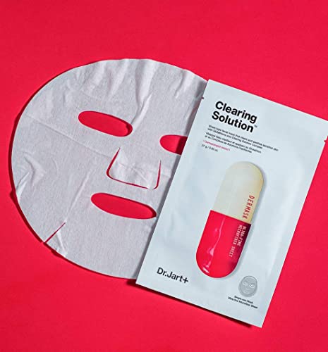 Dr. Jart+ Clearing Solution Sheet Facial Mask 5 Pc, 5Count #TOP3
