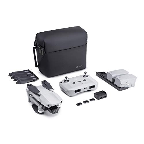 DJI Mavic Air 2 Fly More Combo – Drohne mit 4K Video-Kamera in Ultra HD, 48 Megapixel Fotos, 1/2" Zoll CMOS-Sensor, 34 Minuten Flugzeit, ActiveTrack 3.0, 3-Achsen-Gimbal – Grau