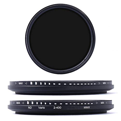Filtro ND 49mm ND2-ND400 variable y delgado de alta definición gris 5