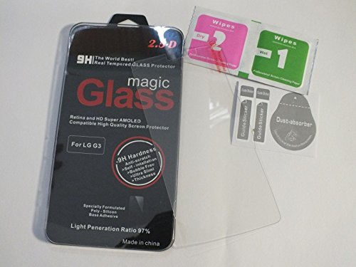 Sintech Protector de Vidrio/Pantalla a Prueba de Balas Compatible con LG G3