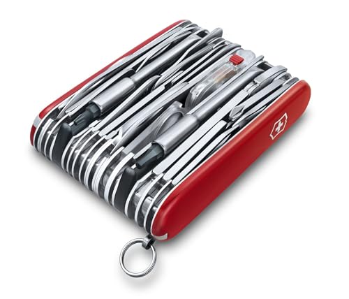 Victorinox Swiss Champ XXL 73 Function Large Pocket Knife, Red