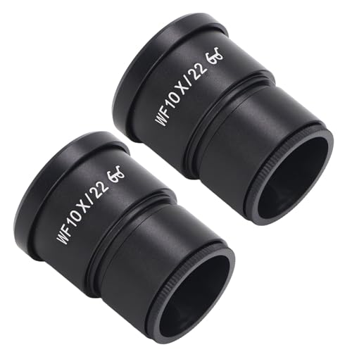 Oculaire de microscope grand angle 10X en aluminium pour élargir le champ visuel