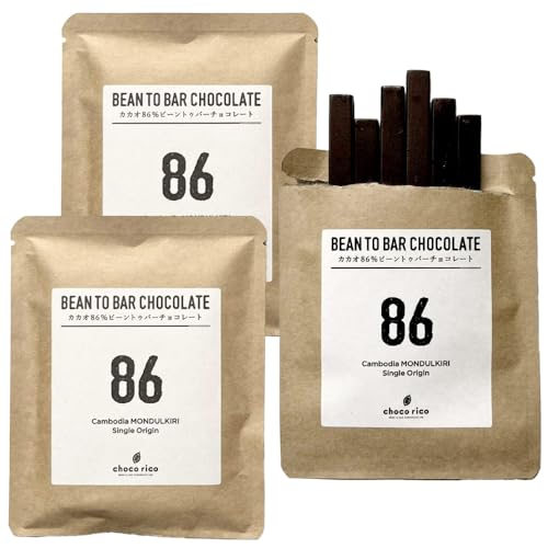 �J�J�I 86% Bean to Bar �`���R���[�g�yBar�^�C�v�zChocolate @5g×6�{×3�� chocorico chocorico �J���{�W�A�Y�J�J�I�� ��񂰑ܕt (�J�J�I86%)