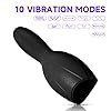 ZWFUN Penis Vibrator Elektrische Cup Masturbator mit APP-Steuerung 10 Vibrationsmodi Penistraining Masturbieren Handfreie Masturbation Sexspielzeug für Männer Extrem Sextoysets für Men #1