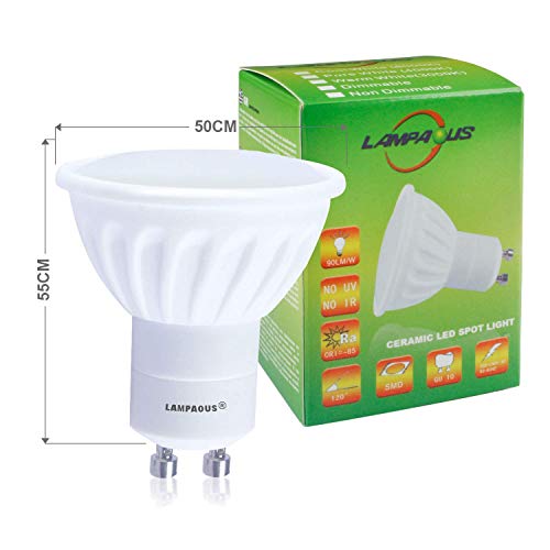 Lampaous - Confezione di 10 luci a LED dimmerabile...