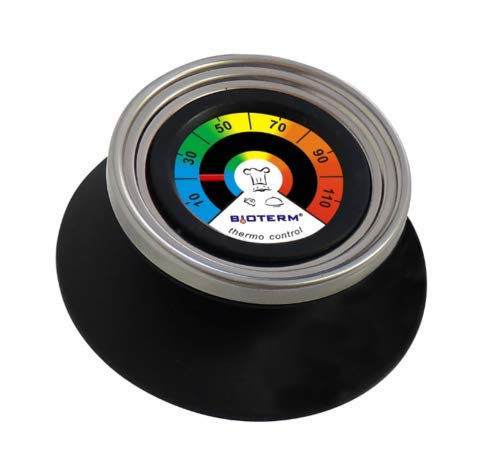 Kerafactum Ersatzgriff Mit Thermometer - 3 Stück Universal Deckelgriff Für Töpfe & Pfannen