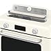 SMEG COF01Countertop Combi Oven - Multi-Function Grill, Air Fry, Steam, Bake, Convection, Defrost, and Warm, 10 Cooking Functions - Made In Italy (Cream)