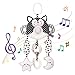 Fencelly Giocattoli da appendere per bambini con campanelli a vento, peluche per culla e passeggino, per bambini da 0 a 1 anno