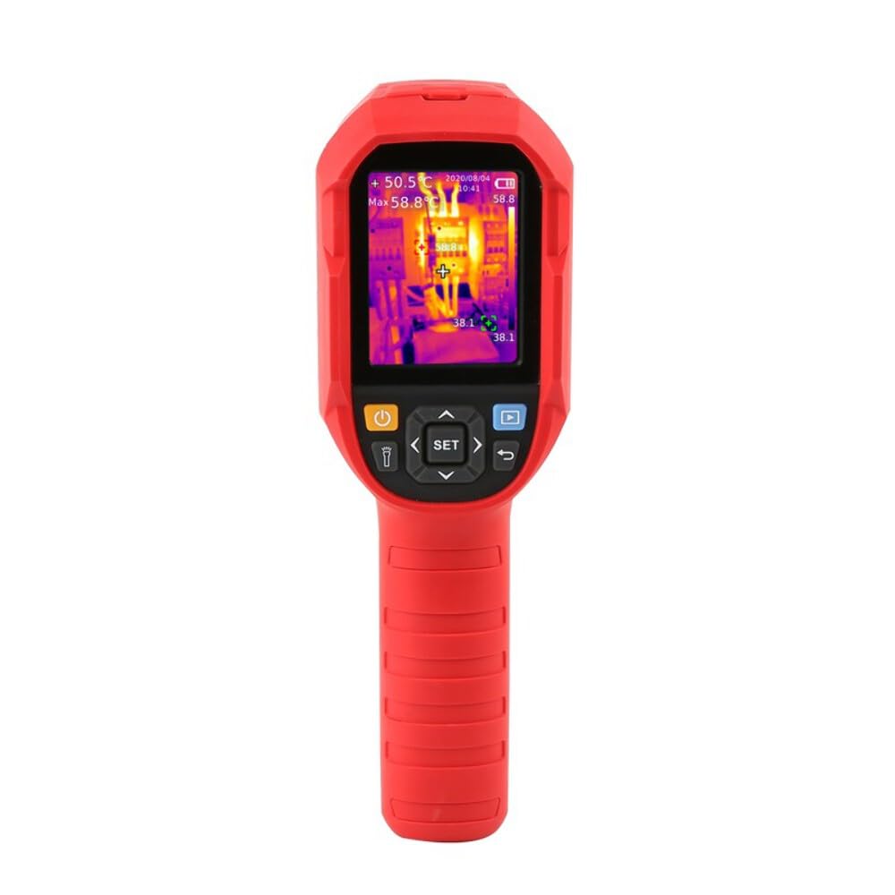 UNI-T UTi260B Appareil photo thermique 49152 pixels 256 x 192 IR Résolution portable infrarouge IP65 2 mètres Drop Durability Rechargeable