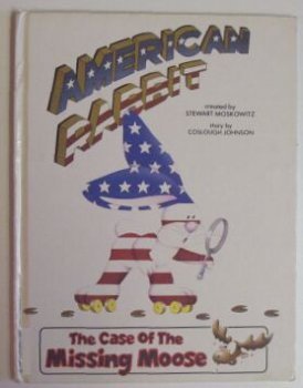 Hardcover american rabbit: the case of the missing moose Book