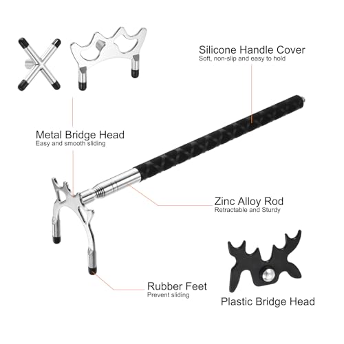 Pont de queue de billard rétractable pour tirs difficiles et précis PATIKIL - 4