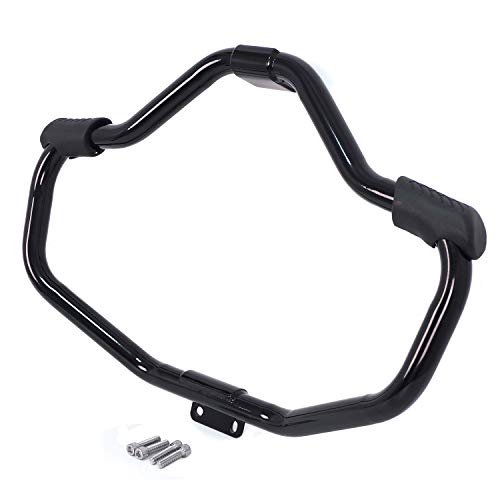 Httmt- Front Engine Guard Highway Crash Bar Compatible With H-D Sportster 883 1200 Xl Xr 48 72 04-20 Glossy Black [P/N: Mt504-002-Gbk] #TOP2