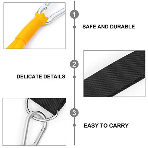 INOOMP 2 peças de coleira ao ar livre piscina para treinamento profissional técnica de exercício res