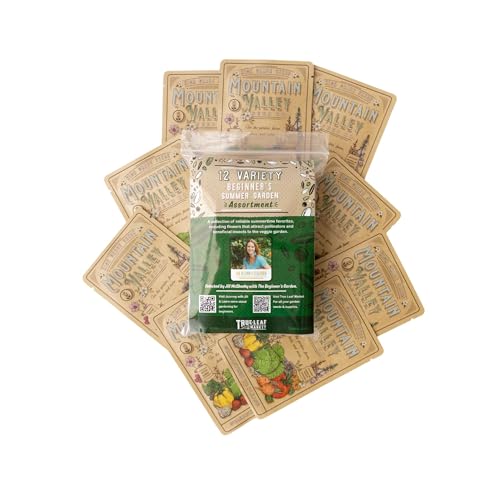 The Beginner's Garden Summer Seed Collection – 12 Varieties for