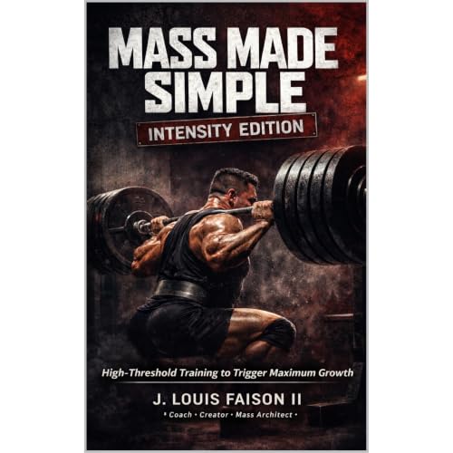 MASS MADE SIMPLE: INTENSITY EDITION Audiolibro Por J. Louis Faison II arte de portada