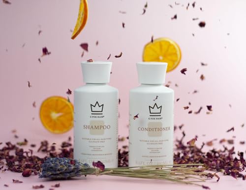 Sulphate Free Hair Extension Shampoo and Conditioner System G Fox Hair®250ml, Multi-Award Winning Shampoo and Conditioner, 99% Natural Ingredients, Made by Extension Experts - Image 5