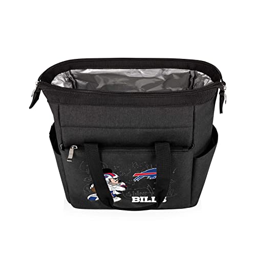 Image of PICNIC TIME NFL Mickey Mouse On The Go Lunch Bag - Soft Cooler Lunch Box - Insulated Lunch Bag, (Black)