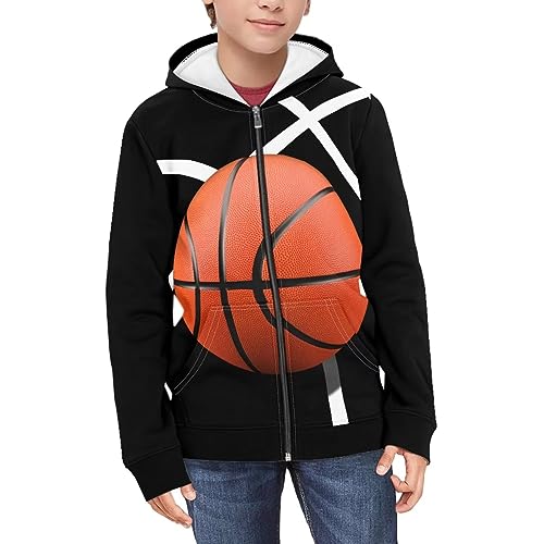 Age 6-17 Year Old Kids Hoodies for Teen Girls Boys Hoody Jacket Coats with Pocket