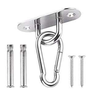 Jinclonder 304 RVS tuinmeubelen hangmat draaihaak zandzak hangen roestvrij staal hardware gereedschap accessoires kit…
