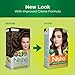 Nisha Creme Hair Color, Permanent Hair Colour Dark Brown, Silky & Shiny 100% Grey Coverage Rich Bright Long Lasting Hair Colouring For Ultra Soft Deep Shine Hair Dye (Pack of 1)