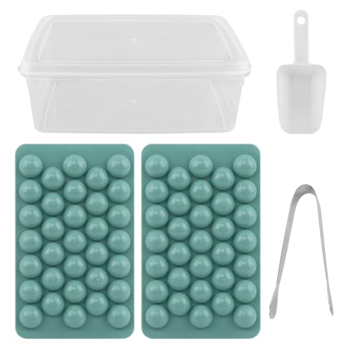 Bandejas para cubitos de hielo apilables con tapa y pinzas miniatura 3