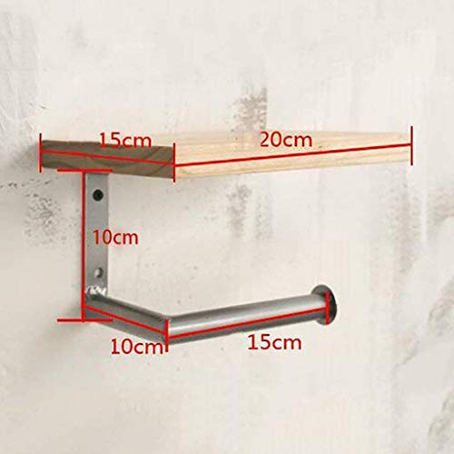 Porte-papier hygiénique pour salle de bain d'eau style loft - 3