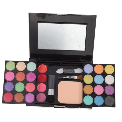 IWOWHERO Complete Makeup Set 24 Eyeshadows 4 Lip Glosses 3 Blushes 2 Pressed Powders Instant Bright Eyes