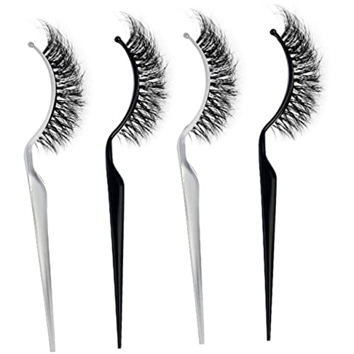 Homoyoyo 3 piezas Soporte Transparente para Pestañas Postizas Herramienta para Colocación y Exhibición Accesorios para Salón y Doméstico