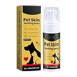 Hautpflegespray für Hunde & Katzen (50ml) - Anti-Juckreiz Lösung für empfindliche & trockene Haut | Beruhigt Reizungen, fördert die Regeneration und spendet Feuchtigkeit, Ideal für die tägliche Pflege