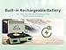 Turntables for Vinyl Records Bluetooth Input and Output, Wireless 3-Speed Suitcase Portable Record Player Phonograph with Built-in Dual Stereo Speakers, Rechargeable, RCA, AUX, Streaming Devices