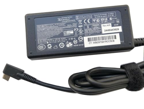 Chargeur USB-C 65w idéal pour HP Spectre x360 en déplacement ou bureau