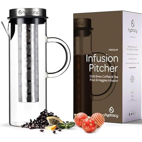 Hydracy 1.5L Glass Infusion Carafe Cover