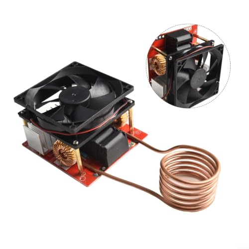 Placa ZVS 1000W calefacción inducción para fundir oro y plata 4