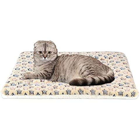 FJWYSANGU Pet Blanket Premium Fluffy Flannel Cushion Soft and Warm Mat for Dogs Cats Medium Size Animal Yellow Stars Cover
