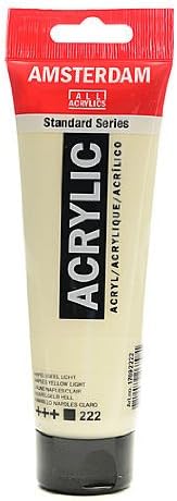 Amsterdam Standard Series Acrylic Paint Naples yellow light 120 ml [PACK OF 3 ]
