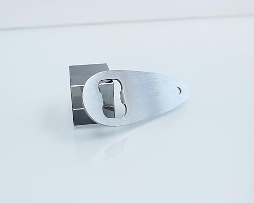 Miniatura 2 de Lutong Abrebotellas plano de acero inoxidable, paquete de 6 abridores de botellas de cerveza para cocina, bar o restaurante