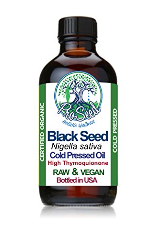 ORGANIC RAW Black Seed Oil | Virgin Unfiltered Cold Pressed Blackseed Oil | Nigella Sativa Oil | Black Cumin | Kalonji Oil | 8oz