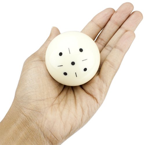 Felson Billiard Supplies Practice Cue Ball | 2" Training Cue Balls For Pool Resin With 9 Markings On Each Ball | Billiard, Game Room & Pool Table Accessories #TOP2