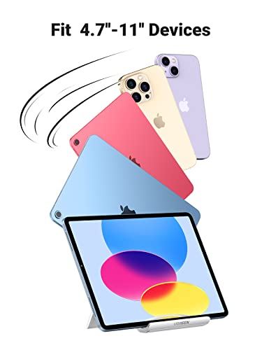 Ugreen 2 Pack Tablet Stand Holder Adjustable Desktop Portable Stand Home Office Desk Accessories Compatible With Ipad 10.2 Ipad Pro 11 Inch Ipad 9.7 Ipad Mini 6 5 4 3 Phone Black And White #TOP5