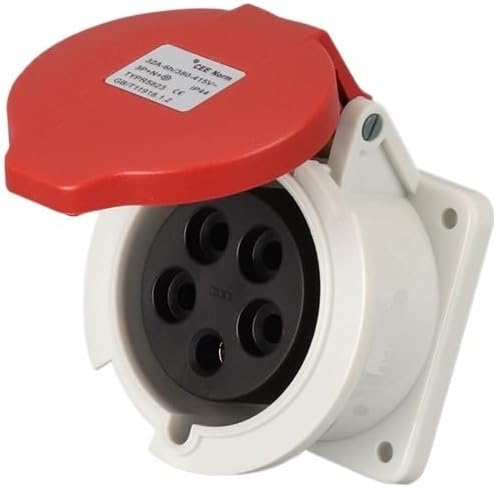 5-core 32A aviation industry and socket connector 6823TYP285/2823/5823(Concealed plug TYP585)