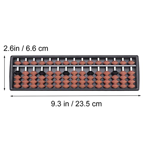 Milisten 2 Piezas Ábaco Educativo para Niños Tradicional Portátil 15 y 5 Cuentas, Herramienta Aritmética para Matemáticas Infantiles En Escuela y Hogar - imagen 2