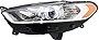 Evan Fischer Headlight Assembly Compatible with 2013-2016 Ford Fusion Halogen CAPA Driver Side