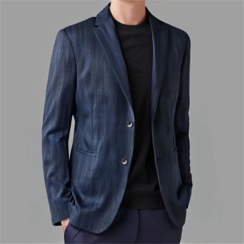 Men's Casual Business Dinner Slim Suit Jacket Wedding Groomsmen Printed Blazer4