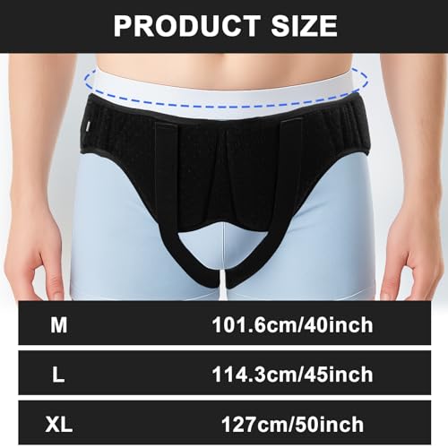 Faja para Hernia Inguinal con Almohadillas Ajustables XL miniatura 2