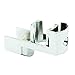 Sentry Supply 650-7619-1 Door Insert, Fits 1 in Thick Round Edge Door Panels, Chrome Plated Zamak, (single pack)