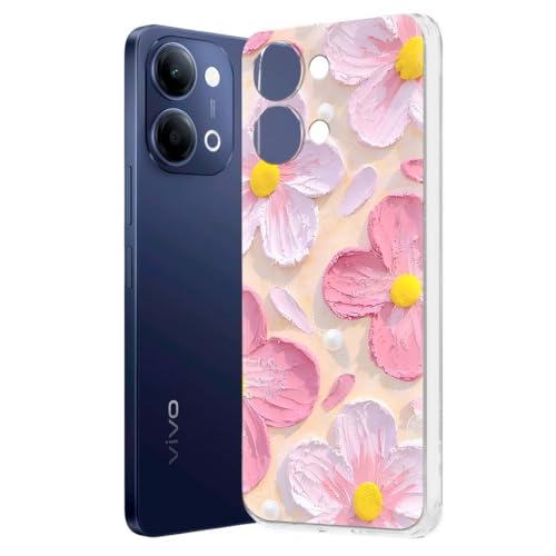Image of Soft Silicon Slimfit Back Cover for Vivo Y11 5G, Stylish Printed Back Cover for Vivo Y11 5G -D1142