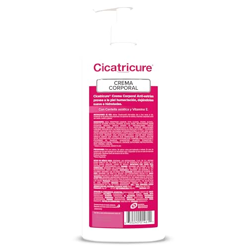 Cicatricure Anti-Stretch Mark Cream, 13.6 Fl Oz, Whole Body Moisturizer for All Skin Tones